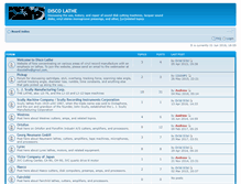 Tablet Screenshot of discolathe.com
